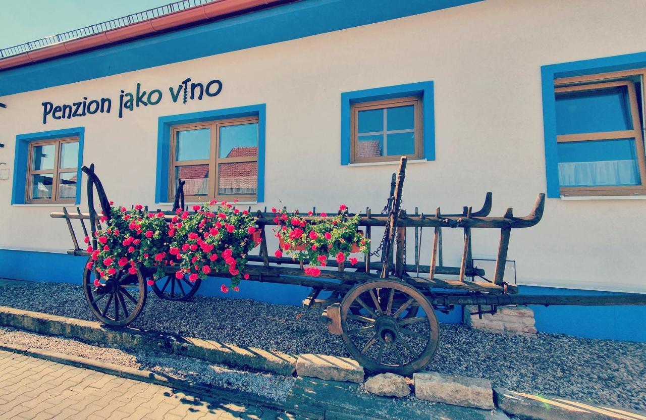 Penzion Jako Vino Bulhary Exterior foto